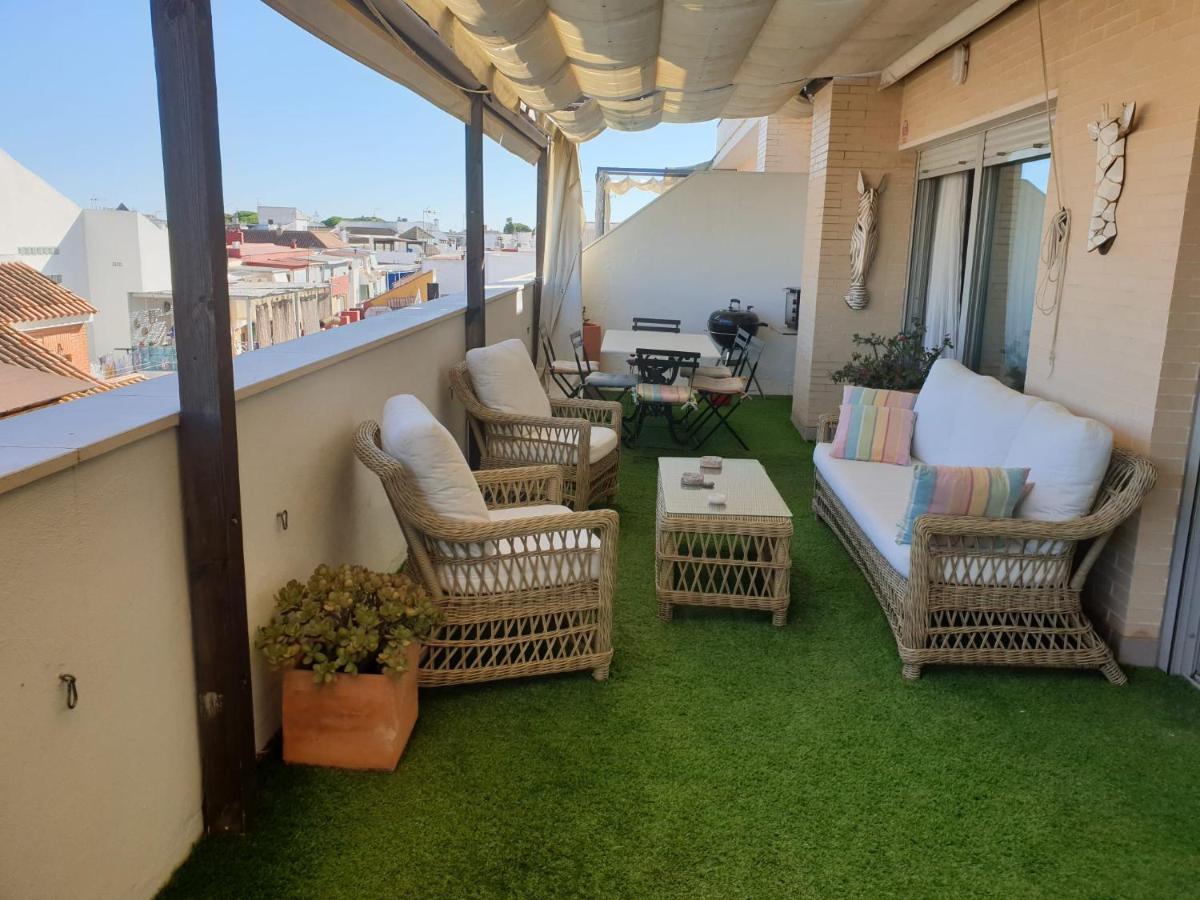 Atico Con Vistas A La Ria De Punta Umbria Appartement Buitenkant foto